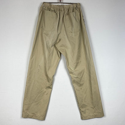 【現状渡し品】【メンズ】 SAPEUR サプール DAMAGE PROCESSING CHINO PANTS ダメージ 加工 チノ パンツ ボトムス チノパン 153-260724-sa-04-tei サイズ：L カラー：ベージュ 万代Net店