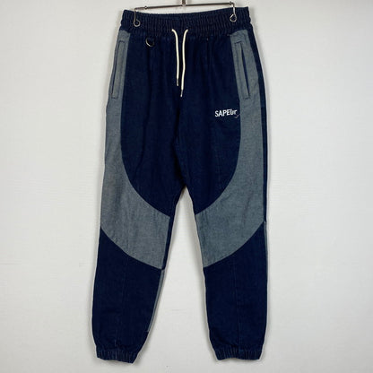 【中古品】【メンズ】 SAPEUR サプール DENIM TRACK PANT デニム トラック パンツ ボトムス ジーンズ 153-260724-sa-06-tei サイズ：M カラー：インディゴ 万代Net店