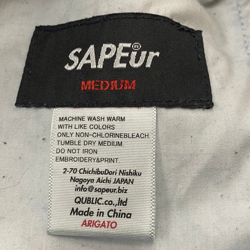 【中古品】【メンズ】 SAPEUR サプール DENIM TRACK PANT デニム トラック パンツ ボトムス ジーンズ 153-260724-sa-06-tei サイズ：M カラー：インディゴ 万代Net店