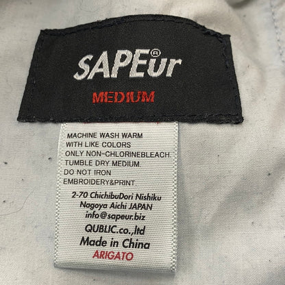 【中古品】【メンズ】 SAPEUR サプール DENIM TRACK PANT デニム トラック パンツ ボトムス ジーンズ 153-260724-sa-06-tei サイズ：M カラー：インディゴ 万代Net店