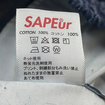 【中古品】【メンズ】 SAPEUR サプール DENIM TRACK PANT デニム トラック パンツ ボトムス ジーンズ 153-260724-sa-06-tei サイズ：M カラー：インディゴ 万代Net店