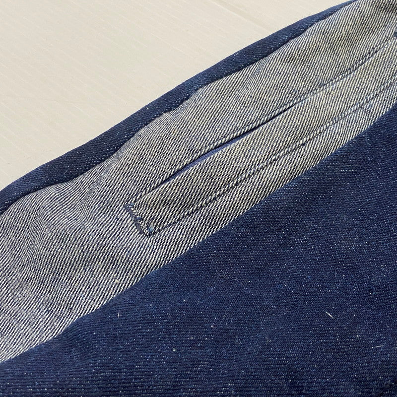 【中古品】【メンズ】 SAPEUR サプール DENIM TRACK PANT デニム トラック パンツ ボトムス ジーンズ 153-260724-sa-06-tei サイズ：M カラー：インディゴ 万代Net店