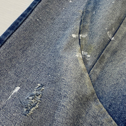 【現状渡し品】【メンズ】 SAPEUR サプール VINTAGE DENIM TRACK PANTS ヴィンテージ デニム トラック パンツ ボトムス ジーンズ 153-260724-sa-05-tei サイズ：L カラー：インディゴ 万代Net店