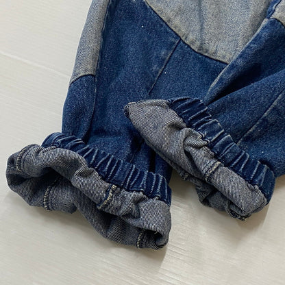 【現状渡し品】【メンズ】 SAPEUR サプール VINTAGE DENIM TRACK PANTS ヴィンテージ デニム トラック パンツ ボトムス ジーンズ 153-260724-sa-05-tei サイズ：L カラー：インディゴ 万代Net店