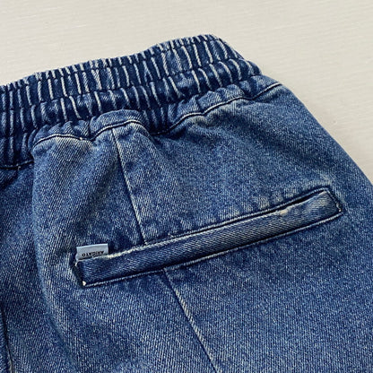 【現状渡し品】【メンズ】 SAPEUR サプール VINTAGE DENIM TRACK PANTS ヴィンテージ デニム トラック パンツ ボトムス ジーンズ 153-260724-sa-05-tei サイズ：L カラー：インディゴ 万代Net店