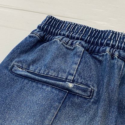 【現状渡し品】【メンズ】 SAPEUR サプール VINTAGE DENIM TRACK PANTS ヴィンテージ デニム トラック パンツ ボトムス ジーンズ 153-260724-sa-05-tei サイズ：L カラー：インディゴ 万代Net店