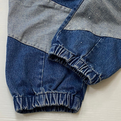 【現状渡し品】【メンズ】 SAPEUR サプール VINTAGE DENIM TRACK PANTS ヴィンテージ デニム トラック パンツ ボトムス ジーンズ 153-260724-sa-05-tei サイズ：L カラー：インディゴ 万代Net店