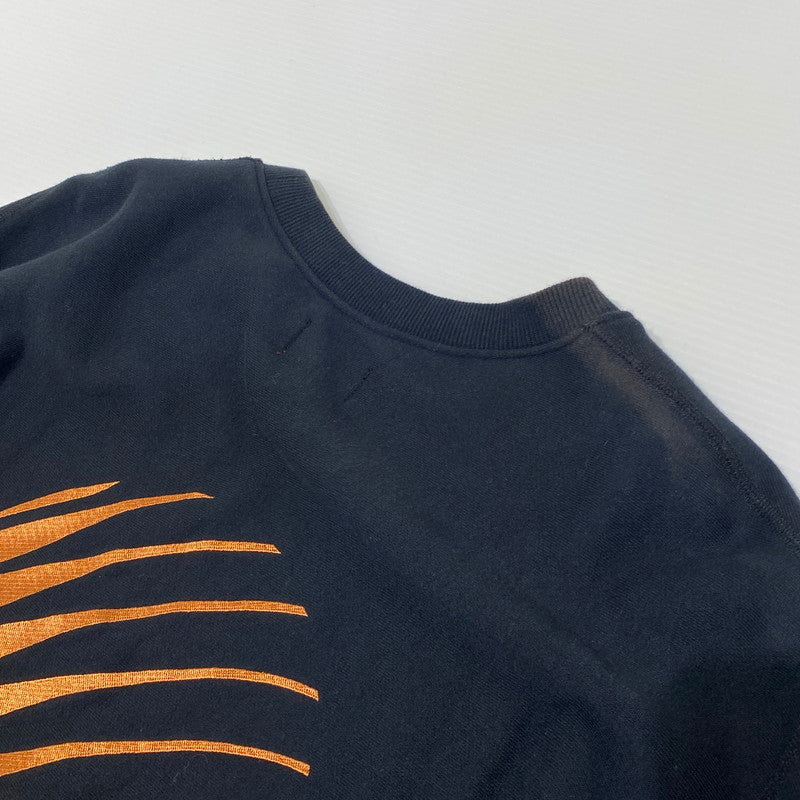 【中古品】【メンズ】 HELLRAZOR EMB CREWNECK (ヘルレイザー クルーネックスウェット) LOGO SWEAT 142-260822-nm-39-tei サイズ：XXL カラー：BLACK 万代Net店