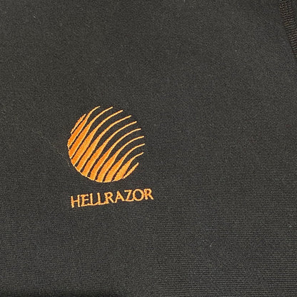 【中古品】【メンズ】 HELLRAZOR EMB CREWNECK (ヘルレイザー クルーネックスウェット) LOGO SWEAT 142-260822-nm-39-tei サイズ：XXL カラー：BLACK 万代Net店