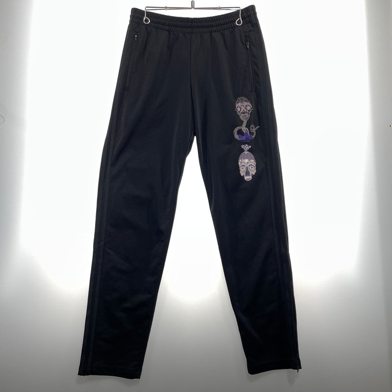 【中古品】【メンズ】 ADIDAS アディダス × 田名網敬一 タナアミケイイチ 別注コラボ FIREBIRD TRACK PANTS ED9359 ファイヤーバード トラックパンツ ボトムス ジャージ 159-260826-yo-02-teih サイズ：O カラー：ブラック 万代Net店