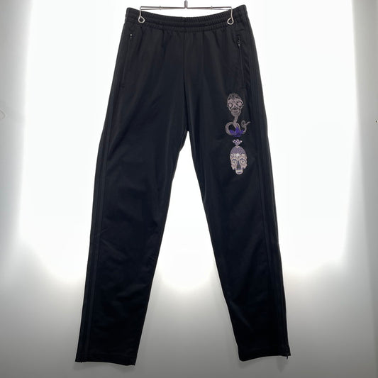 【中古品】【メンズ】 ADIDAS アディダス × 田名網敬一 タナアミケイイチ 別注コラボ FIREBIRD TRACK PANTS ED9359 ファイヤーバード トラックパンツ ボトムス ジャージ 159-260826-yo-02-teih サイズ：O カラー：ブラック 万代Net店