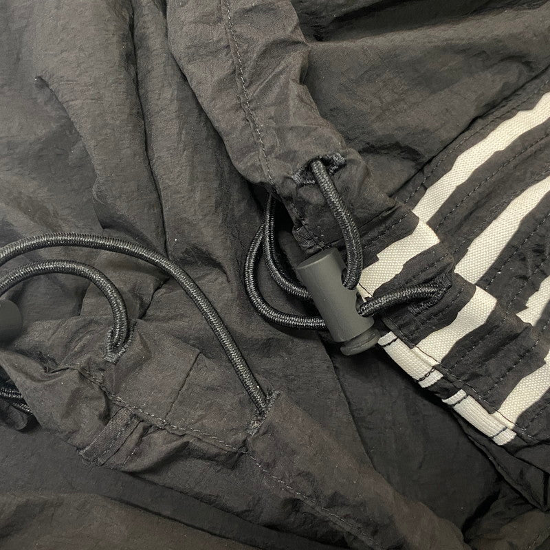 【中古品】【メンズ】 Y-3 ワイスリー RAW EDGE 3 STRIPES WIDE PANTS KF1192 ロウ エッジ スリー ストライプ ワイド パンツ ボトムス 151-260724-sa-07-tei サイズ：XL カラー：ブラック 万代Net店