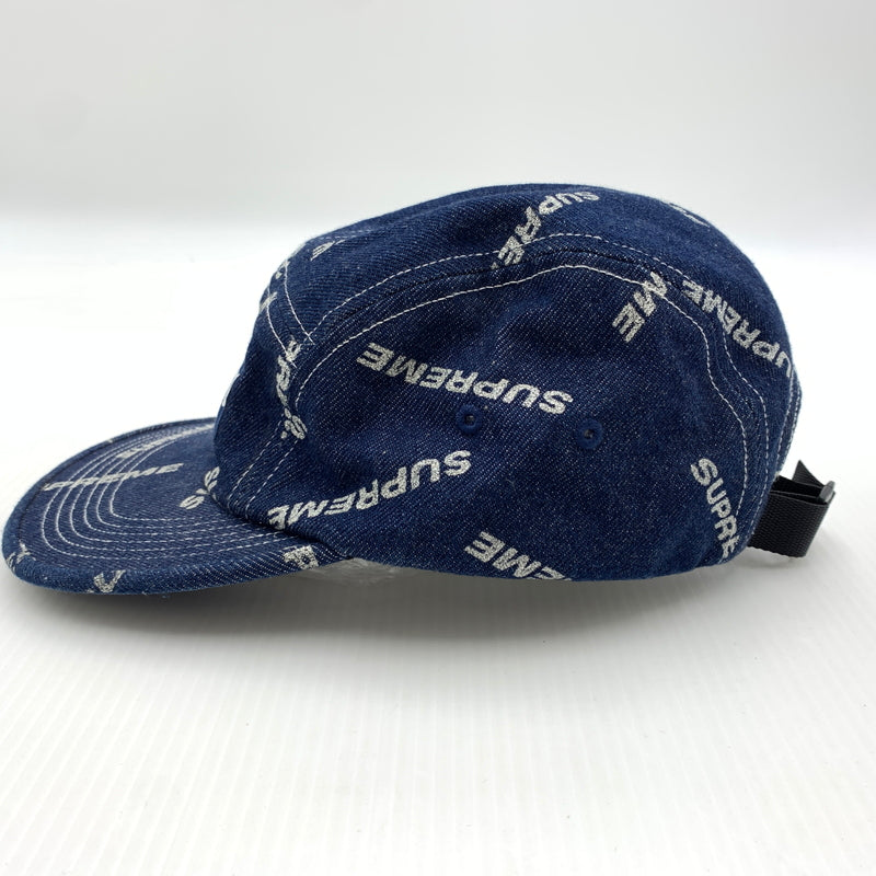 【中古品】【メンズ】 Supreme シュプリーム 17SS DENIM LOGO CAMP CAP デニム ロゴ キャンプキャップ 帽子 149-260723-ko-08-tei カラー：インディゴ 万代Net店