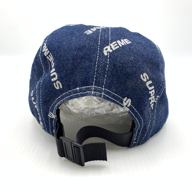【中古品】【メンズ】 Supreme シュプリーム 17SS DENIM LOGO CAMP CAP デニム ロゴ キャンプキャップ 帽子 149-260723-ko-08-tei カラー：インディゴ 万代Net店