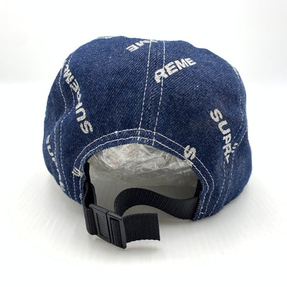【中古品】【メンズ】 Supreme シュプリーム 17SS DENIM LOGO CAMP CAP デニム ロゴ キャンプキャップ 帽子 149-260723-ko-08-tei カラー：インディゴ 万代Net店