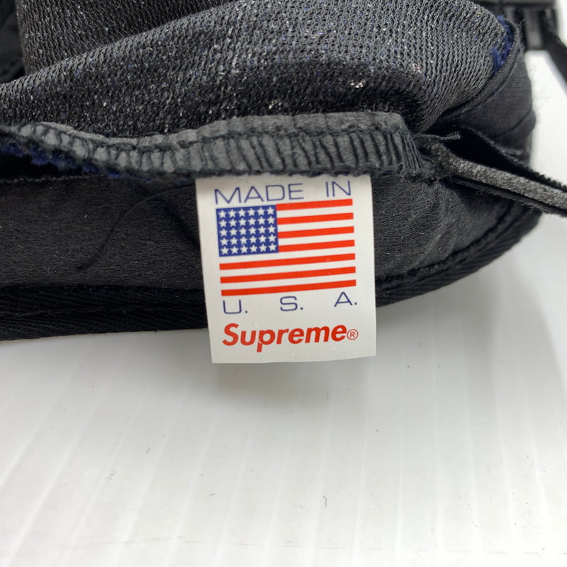 【中古品】【メンズ】 Supreme シュプリーム 16AW SEQUINS CAMP CAP シークイン キャンプキャップ 帽子 スパンコール 149-260723-ko-11-tei カラー：ネイビー 万代Net店