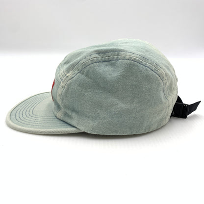 【中古品】【メンズ】 Supreme シュプリーム 17AW SIDE ZIP DENIM CAMP CAP サイドジップ デニム キャンプキャップ 帽子 ウォッシュ加工 149-260723-ko-09-tei カラー：インディゴ 万代Net店
