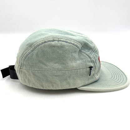 【中古品】【メンズ】 Supreme シュプリーム 17AW SIDE ZIP DENIM CAMP CAP サイドジップ デニム キャンプキャップ 帽子 ウォッシュ加工 149-260723-ko-09-tei カラー：インディゴ 万代Net店