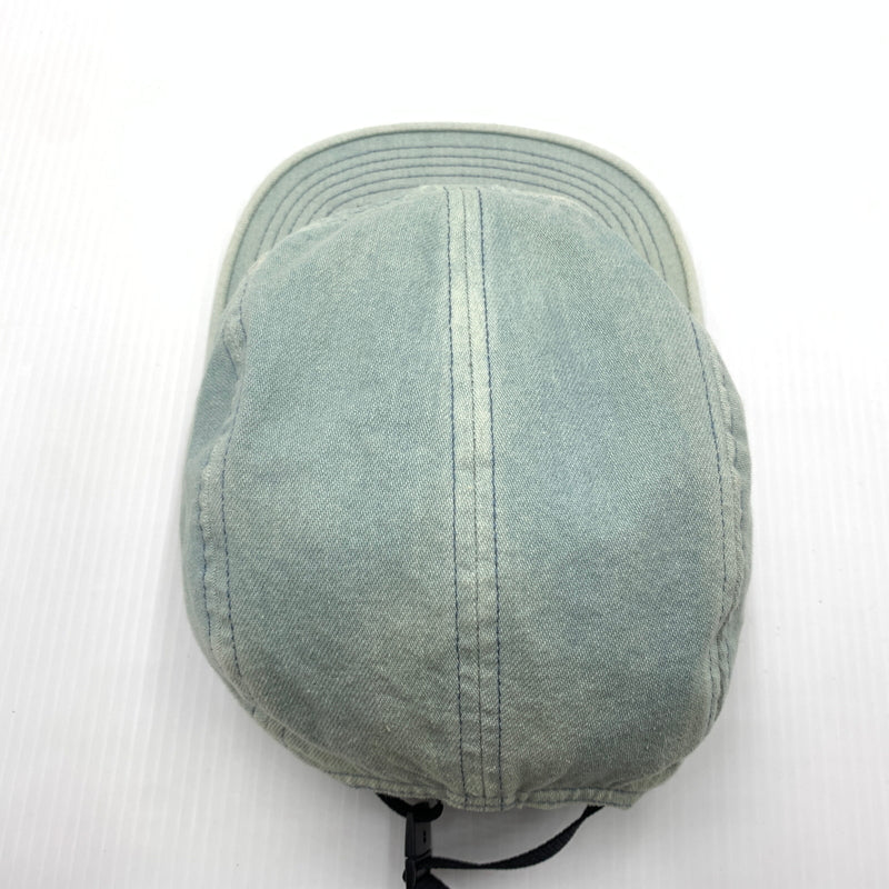 【中古品】【メンズ】 Supreme シュプリーム 17AW SIDE ZIP DENIM CAMP CAP サイドジップ デニム キャンプキャップ 帽子 ウォッシュ加工 149-260723-ko-09-tei カラー：インディゴ 万代Net店