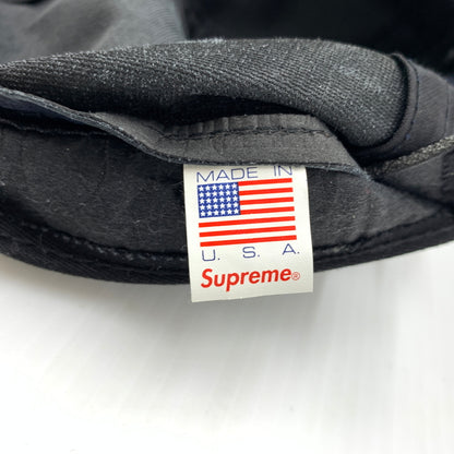 【中古品】【メンズ】 Supreme シュプリーム LEATHER CAMP CAP レザー キャンプキャップ 帽子 149-260723-ko-12-tei カラー：ネイビー 万代Net店