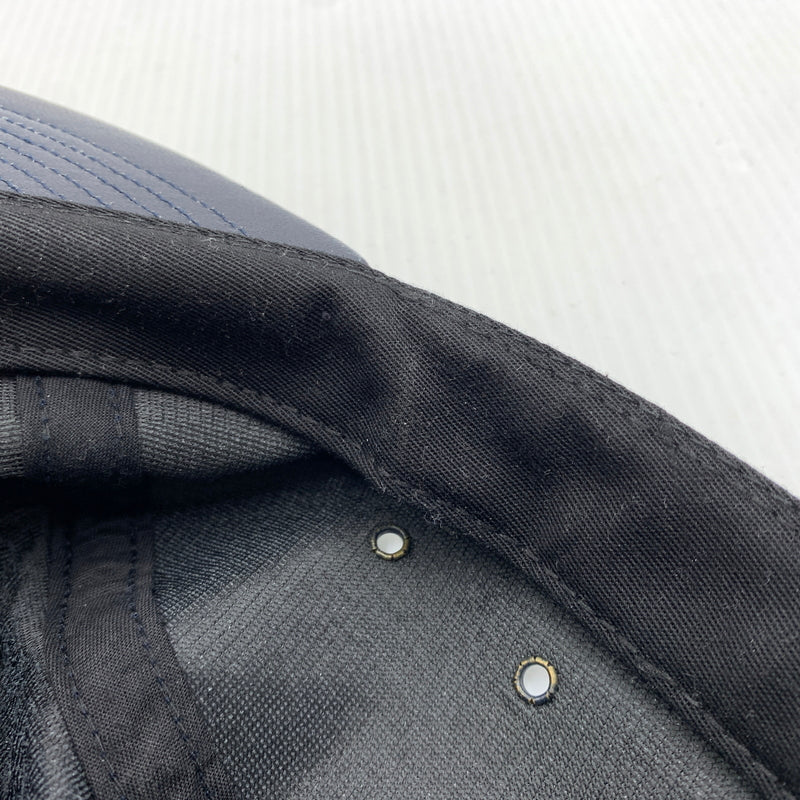 【中古品】【メンズ】 Supreme シュプリーム LEATHER CAMP CAP レザー キャンプキャップ 帽子 149-260723-ko-12-tei カラー：ネイビー 万代Net店