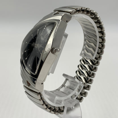 【中古品】【メンズ】 HAMILTON ハミルトン H244810 ベンチュラ エルヴィス・プレスリー限定モデル クォーツ 腕時計 195-260723-ko-14-tei カラー：シルバー/ブラック 万代Net店