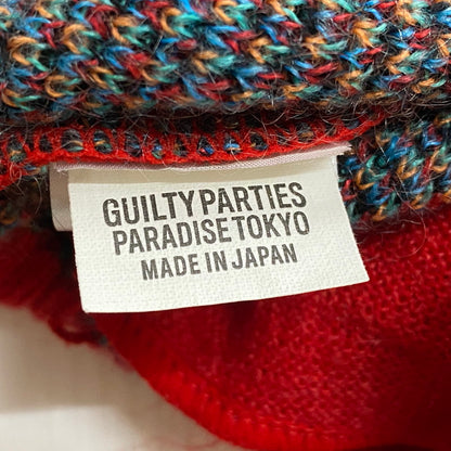 【中古品】【メンズ】 WACKO MARIA ワコ マリア YULA MOHAIR KNIT JACQUARD CARDIGAN 22FW-WMK-KN09 百女図 ユラ モヘア ニット ジャガード カーディガン 長袖 トップス 140-260724-sa-09-tei サイズ：M カラー：総柄 万代Net店