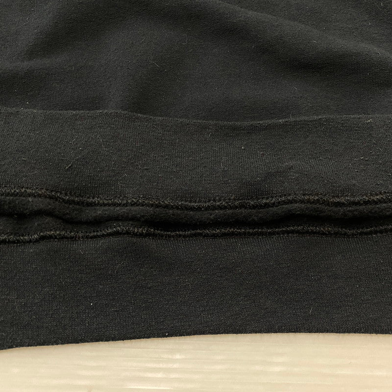 【中古品】【メンズ】 WACKO MARIA ワコ マリア × ONLY LOVERS LEFT ALIVE オンリー ラヴァース レフト アライヴ 21SS CREW NECK SWEAT 2021年春夏 クールネック スウェット 長袖 トップス トレーナー 140-260724-sa-11-tei サイズ：L カラー：ブラック 万代Net店
