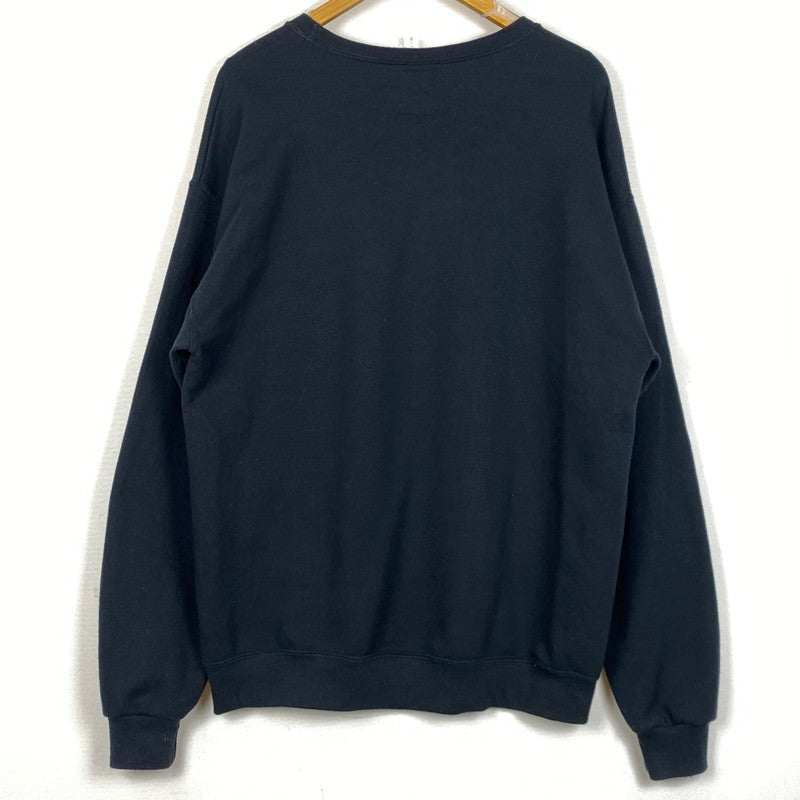 【中古品】【メンズ】 WACKO MARIA ワコ マリア × ONLY LOVERS LEFT ALIVE オンリー ラヴァース レフト アライヴ 21SS CREW NECK SWEAT 2021年春夏 クールネック スウェット 長袖 トップス トレーナー 140-260724-sa-11-tei サイズ：L カラー：ブラック 万代Net店