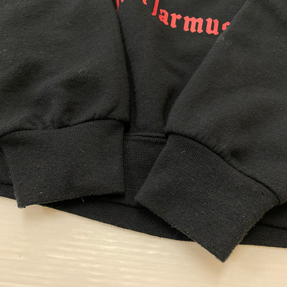 【中古品】【メンズ】 WACKO MARIA ワコ マリア × ONLY LOVERS LEFT ALIVE オンリー ラヴァース レフト アライヴ 21SS CREW NECK SWEAT 2021年春夏 クールネック スウェット 長袖 トップス トレーナー 140-260724-sa-11-tei サイズ：L カラー：ブラック 万代Net店
