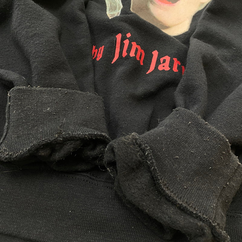 【中古品】【メンズ】 WACKO MARIA ワコ マリア × ONLY LOVERS LEFT ALIVE オンリー ラヴァース レフト アライヴ 21SS CREW NECK SWEAT 2021年春夏 クールネック スウェット 長袖 トップス トレーナー 140-260724-sa-11-tei サイズ：L カラー：ブラック 万代Net店