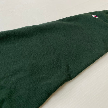 【中古品】【メンズ】 MERCEDES ANCHOR INC. アンカーインク × CHAMPION チャンピオン REVERSE WEAVE SWEAT "INTERNET" リバース ウェーブ スウェット インターネット 長袖 トップス トレーナー 140-260724-sa-12-tei サイズ：L カラー：グリーン 万代Net店
