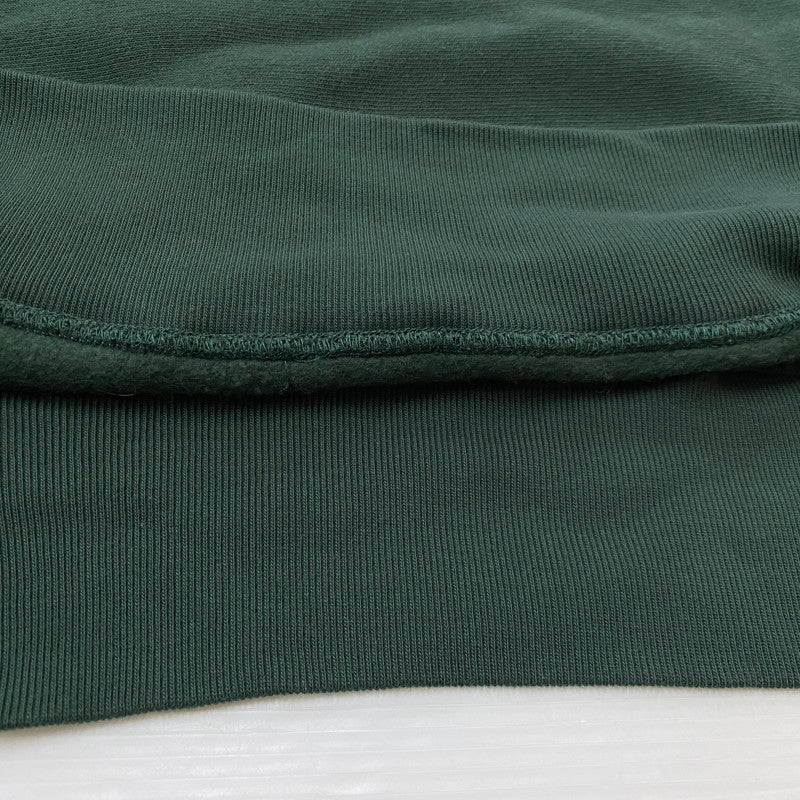 【中古品】【メンズ】 MERCEDES ANCHOR INC. アンカーインク × CHAMPION チャンピオン REVERSE WEAVE SWEAT "INTERNET" リバース ウェーブ スウェット インターネット 長袖 トップス トレーナー 140-260724-sa-12-tei サイズ：L カラー：グリーン 万代Net店