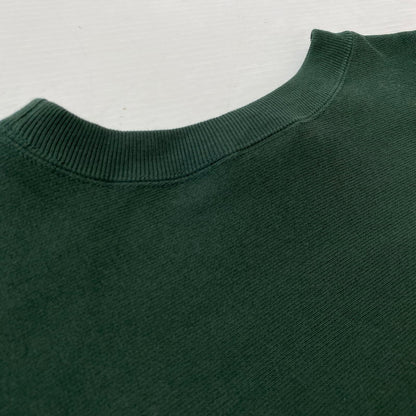 【中古品】【メンズ】 MERCEDES ANCHOR INC. アンカーインク × CHAMPION チャンピオン REVERSE WEAVE SWEAT "INTERNET" リバース ウェーブ スウェット インターネット 長袖 トップス トレーナー 140-260724-sa-12-tei サイズ：L カラー：グリーン 万代Net店