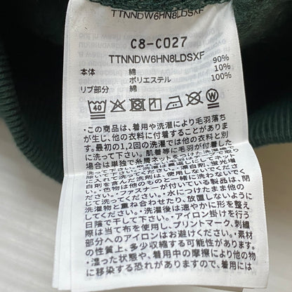 【中古品】【メンズ】 MERCEDES ANCHOR INC. アンカーインク × CHAMPION チャンピオン REVERSE WEAVE SWEAT "INTERNET" リバース ウェーブ スウェット インターネット 長袖 トップス トレーナー 140-260724-sa-12-tei サイズ：L カラー：グリーン 万代Net店