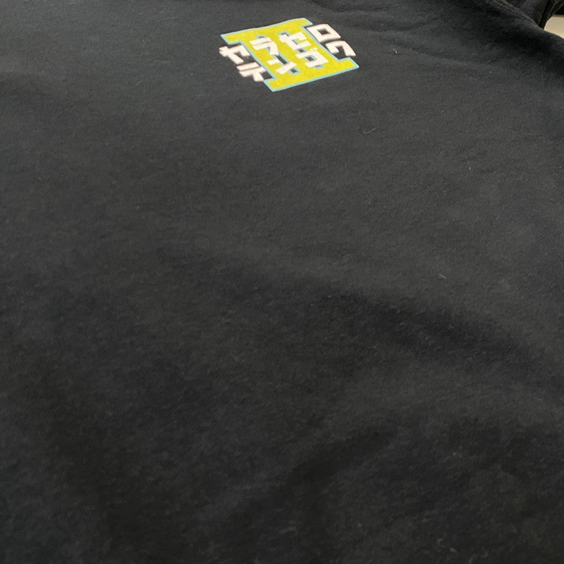 【中古品】【メンズ】 WACKO MARIA ワコ マリア × なるきよ ヤラセロテンゴク SWEAT SHIRT スウェット シャツ 長袖 トップス トレーナー 140-260724-sa-13-tei サイズ：L カラー：ブラック 万代Net店