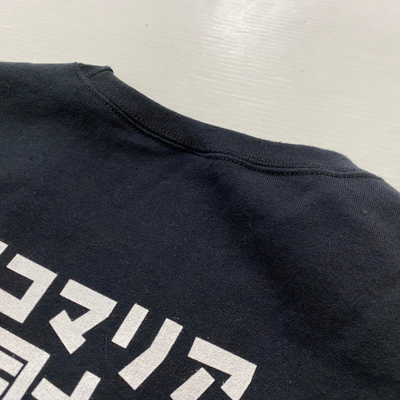 【中古品】【メンズ】 WACKO MARIA ワコ マリア × なるきよ ヤラセロテンゴク SWEAT SHIRT スウェット シャツ 長袖 トップス トレーナー 140-260724-sa-13-tei サイズ：L カラー：ブラック 万代Net店