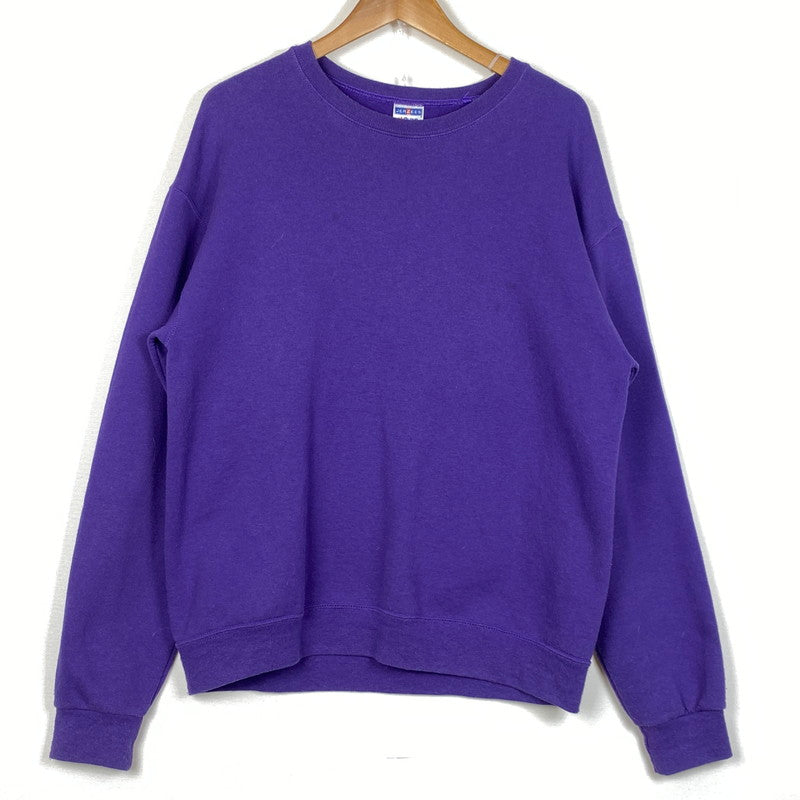 【中古品】【メンズ】 WACKO MARIA ワコ マリア SHUNGA CREW SWEAT SHIRT 春画 クルー スウェット 長袖 トップス トレーナー 140-260724-sa-14-tei サイズ：L カラー：パープル 万代Net店