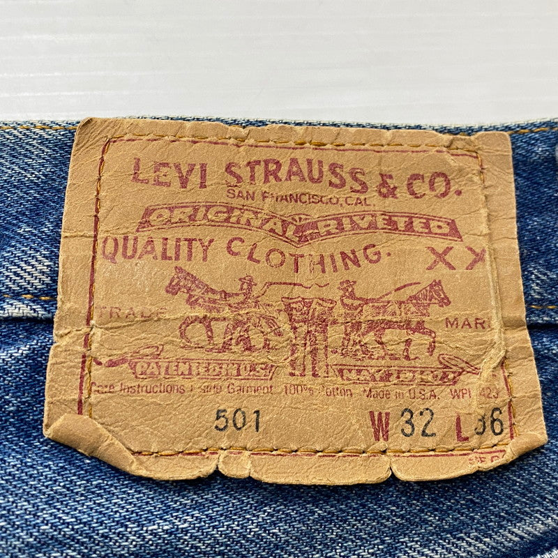 【現状渡し品】【メンズ】 LEVI'S リーバイス 80’s 552 VINTAGE DENIM PANT 501 80年代 ヴィンテージ デニム パンツ ボトムス ジーンズ 156-260724-sa-02-tei サイズ：32 カラー：インディゴ 万代Net店