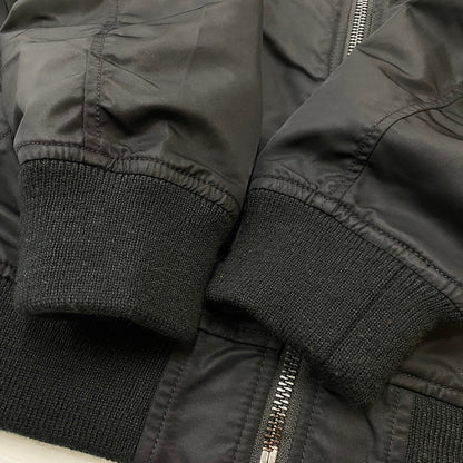 【中古品】【メンズ】 POLO RALPH LAUREN ポロ ラルフ ローレン NYLON BOMBER JACKET ナイロン ボマー ジャケット アウター 145-260724-sa-23-tei サイズ：M カラー：ブラック 万代Net店