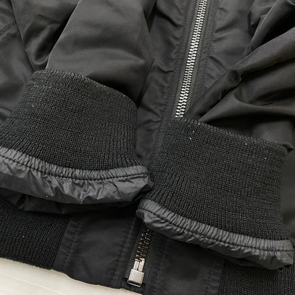 【中古品】【メンズ】 POLO RALPH LAUREN ポロ ラルフ ローレン NYLON BOMBER JACKET ナイロン ボマー ジャケット アウター 145-260724-sa-23-tei サイズ：M カラー：ブラック 万代Net店