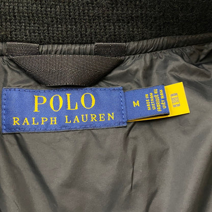 【中古品】【メンズ】 POLO RALPH LAUREN ポロ ラルフ ローレン NYLON BOMBER JACKET ナイロン ボマー ジャケット アウター 145-260724-sa-23-tei サイズ：M カラー：ブラック 万代Net店