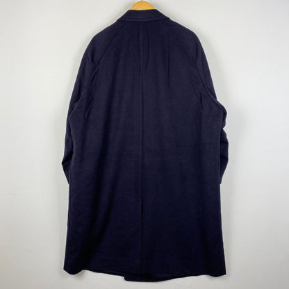 【中古品】【メンズ】 TAILOR KIKUYA テイラー キクヤ DOUBLE WOOL COAT ダブル ウール コート アウター 147-260724-sa-26-tei サイズ：不明 カラー：ネイビー 万代Net店