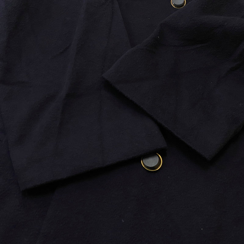 【中古品】【メンズ】 TAILOR KIKUYA テイラー キクヤ DOUBLE WOOL COAT ダブル ウール コート アウター 147-260724-sa-26-tei サイズ：不明 カラー：ネイビー 万代Net店