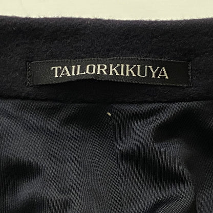 【中古品】【メンズ】 TAILOR KIKUYA テイラー キクヤ DOUBLE WOOL COAT ダブル ウール コート アウター 147-260724-sa-26-tei サイズ：不明 カラー：ネイビー 万代Net店