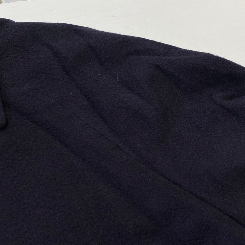 【中古品】【メンズ】 TAILOR KIKUYA テイラー キクヤ DOUBLE WOOL COAT ダブル ウール コート アウター 147-260724-sa-26-tei サイズ：不明 カラー：ネイビー 万代Net店