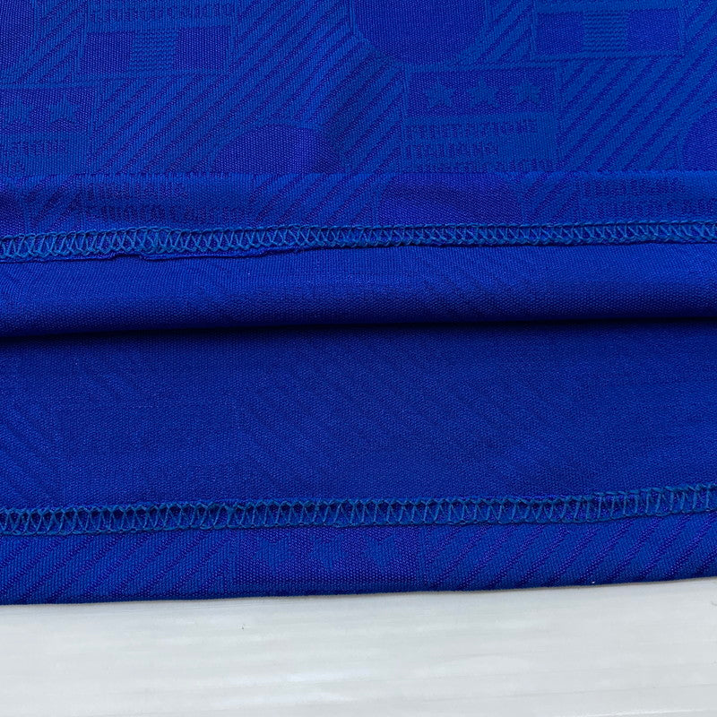 【現状渡し品】【メンズ】 DIADORA ディアドラ 90's FIGC R.BAGGIO UNIFORM 90年代 フィグシー ロベルト バッジョ ユニフォーム 半袖 トップス サッカー イタリア 代表 148-260724-sa-22-tei サイズ：M カラー：ブルー 万代Net店