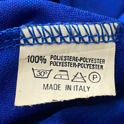 【現状渡し品】【メンズ】 DIADORA ディアドラ 90's FIGC R.BAGGIO UNIFORM 90年代 フィグシー ロベルト バッジョ ユニフォーム 半袖 トップス サッカー イタリア 代表 148-260724-sa-22-tei サイズ：M カラー：ブルー 万代Net店
