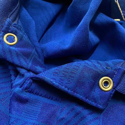 【現状渡し品】【メンズ】 DIADORA ディアドラ 90's FIGC R.BAGGIO UNIFORM 90年代 フィグシー ロベルト バッジョ ユニフォーム 半袖 トップス サッカー イタリア 代表 148-260724-sa-22-tei サイズ：M カラー：ブルー 万代Net店