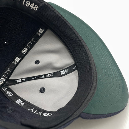 【中古品】【メンズ】 NEW ERA ニューエラ YANKEES BASEBALL CAP ベースボールキャップ 帽子 ニューヨークヤンキース 185-260809-ko-10-tei サイズ：57.7cm カラー：ネイビー 万代Net店